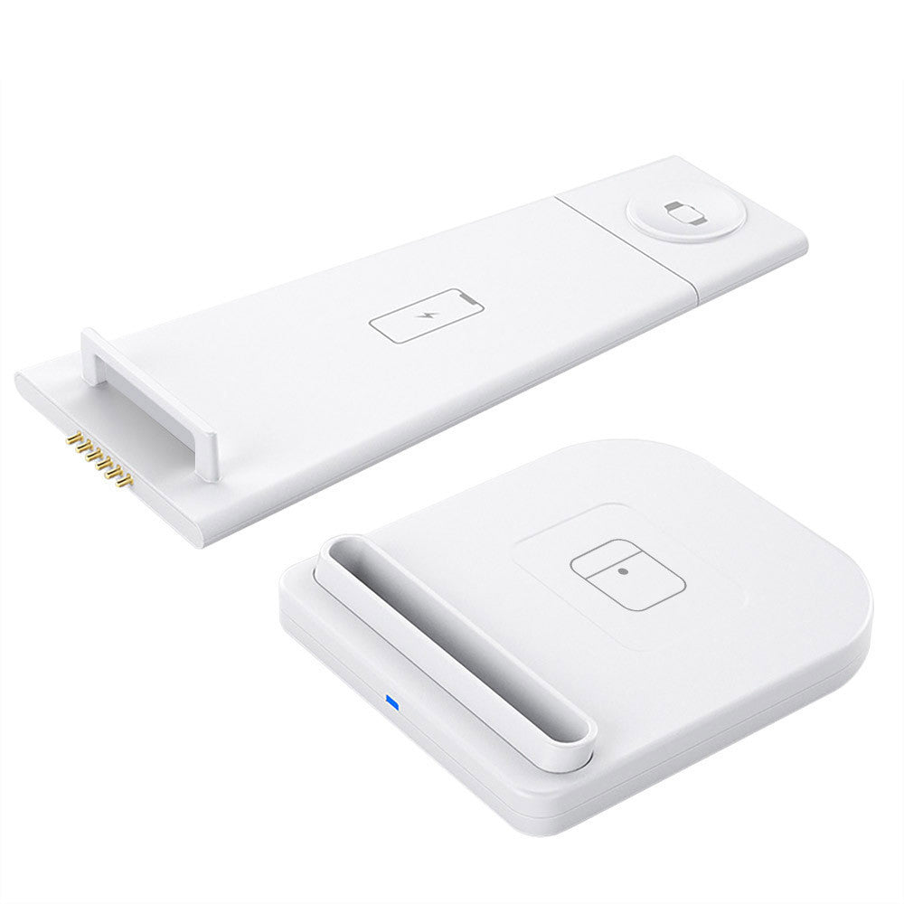 Compatible with Apple , 3-in-1 splicing wireless charger supports QI charging Compatible with Apple , 3-in-1 splicing wireless charger supports QI charging